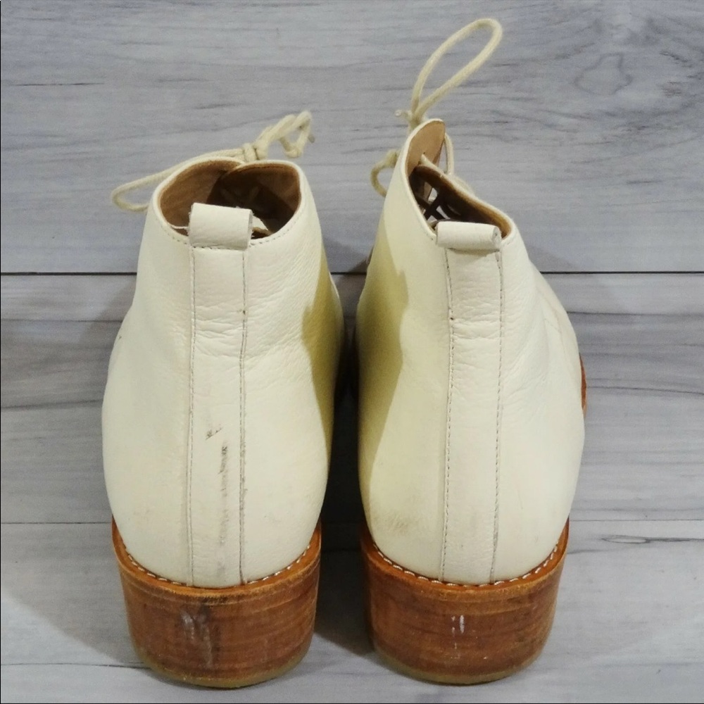 Fortress Inca white leather shoes Riri - Picture 3 of 8